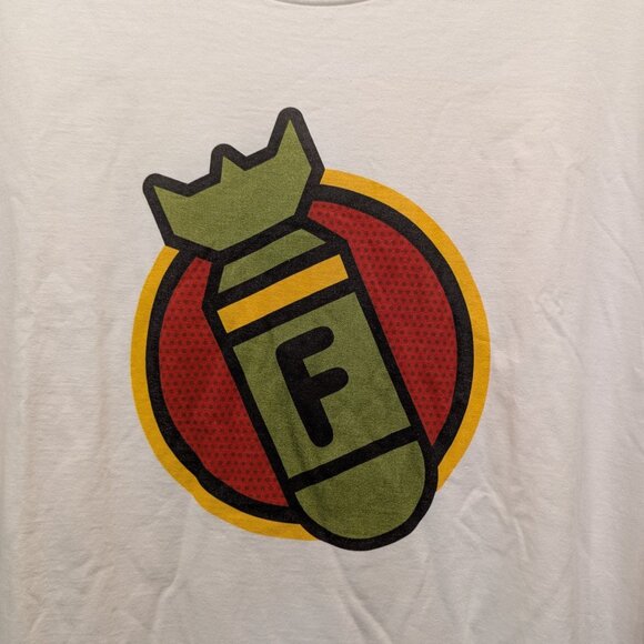 F-Bomb Short Sleeve T-Shirt WHITE  Size 3XL - Picture 4 of 7